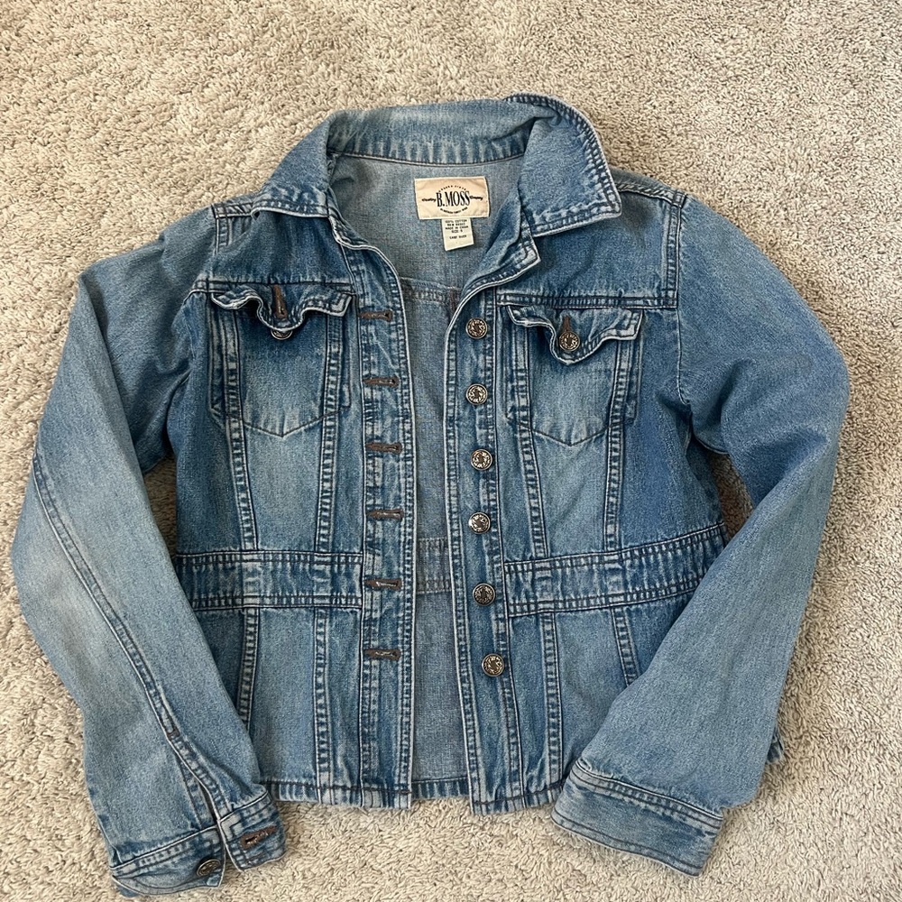 B. Moss Denim Jacket